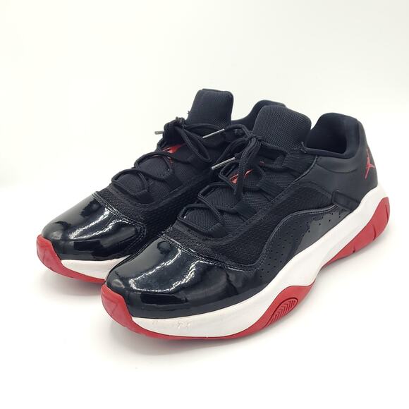 Nike Air Jordan 11 Low Black White  Gym Red  DM0844-005 men's size 8.5 - Picture 1 of 9